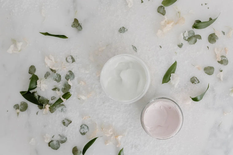 Smooth cream texture macro in neutral tones, barrier-lipid skincare mood.