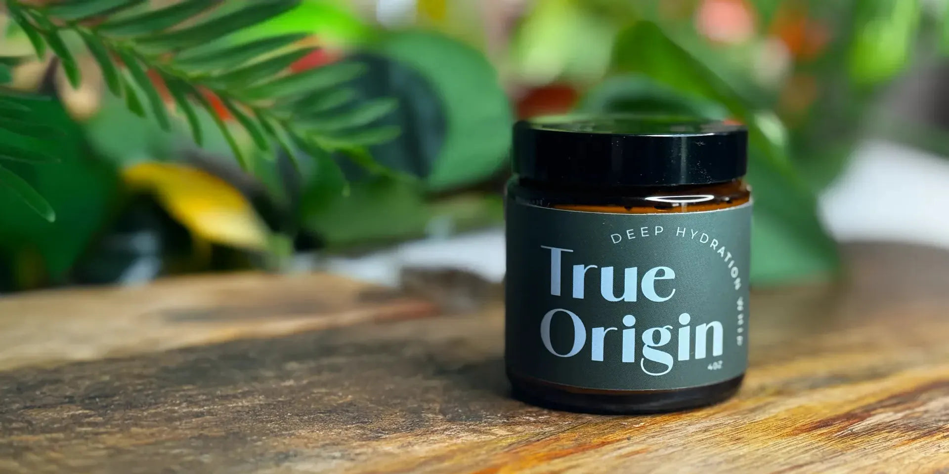 Whipped tallow moisturizer by True Origin Skincare - Deep Hydration Whip in glass jar